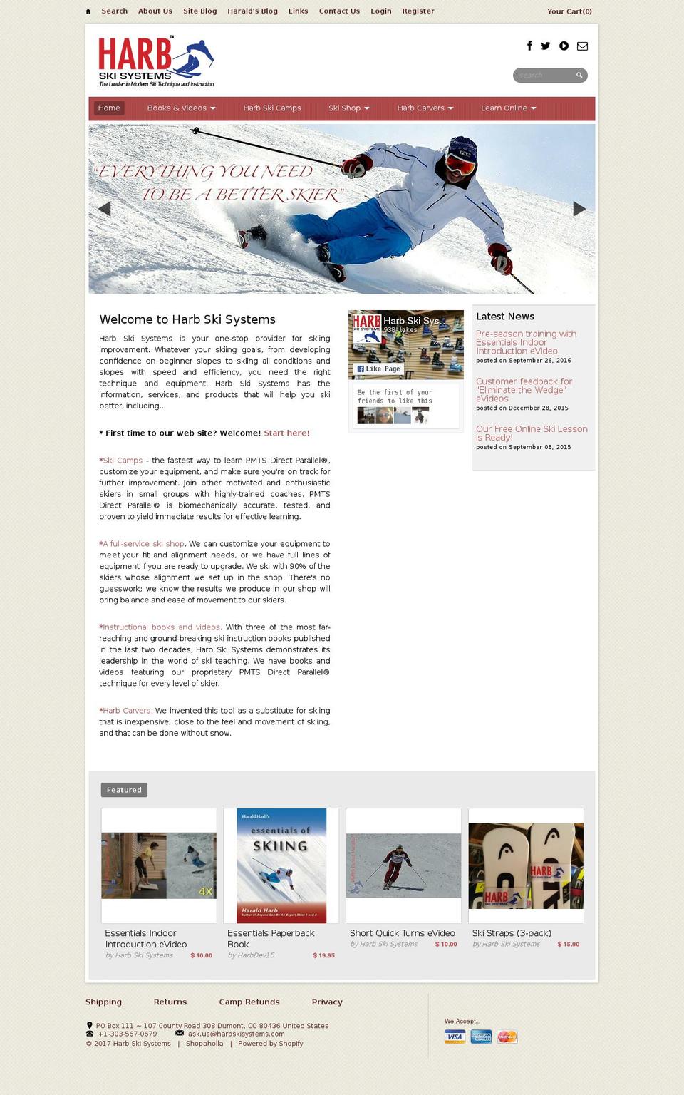 harbski.com shopify website screenshot
