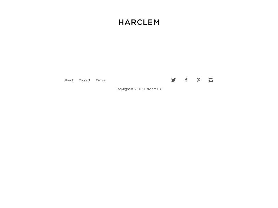harclem.com — Shopify storefront screenshot