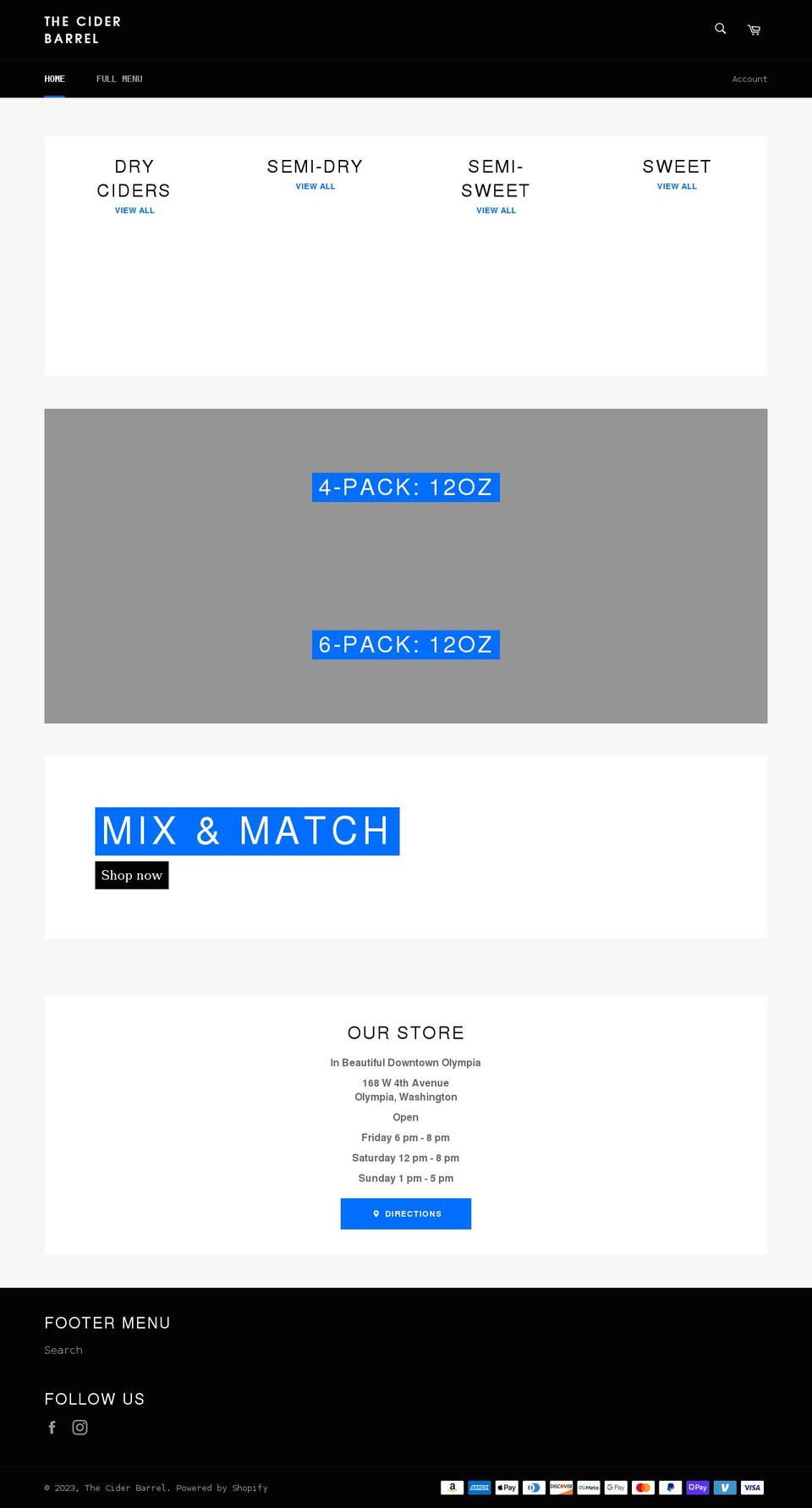 hardcideroutlet.com shopify website screenshot