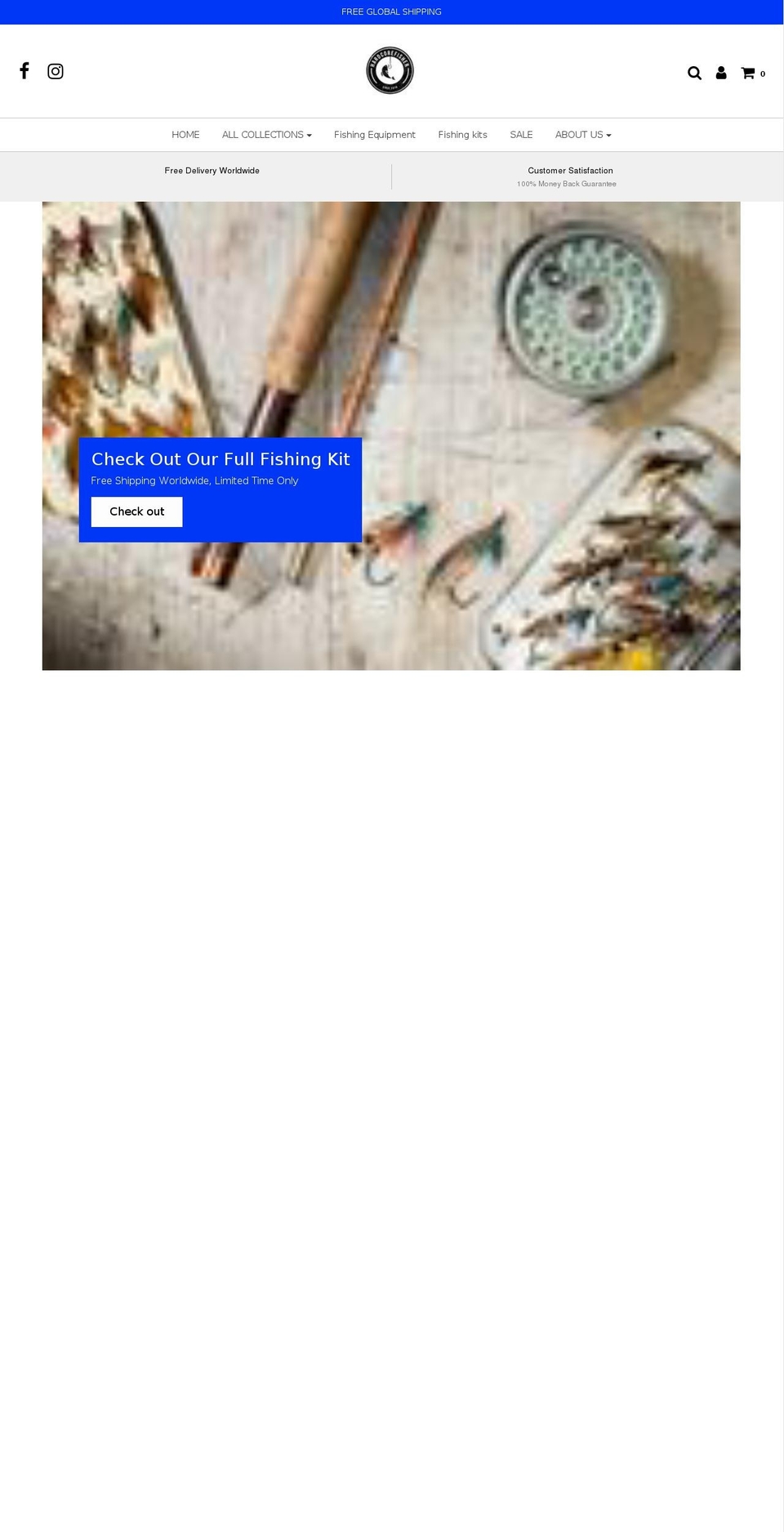 hardcorefisher.com — Shopify storefront screenshot