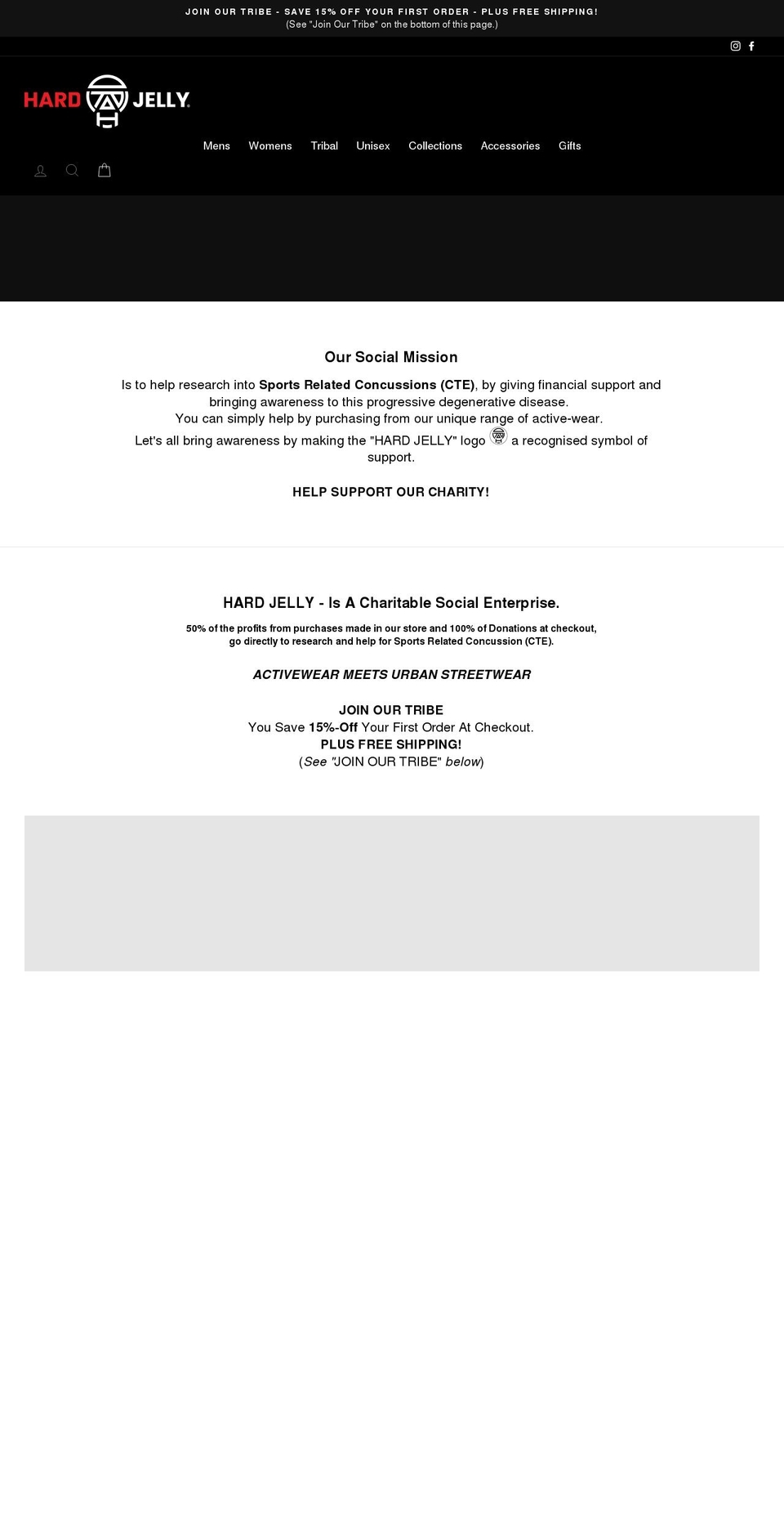 hardjelly.com shopify website screenshot