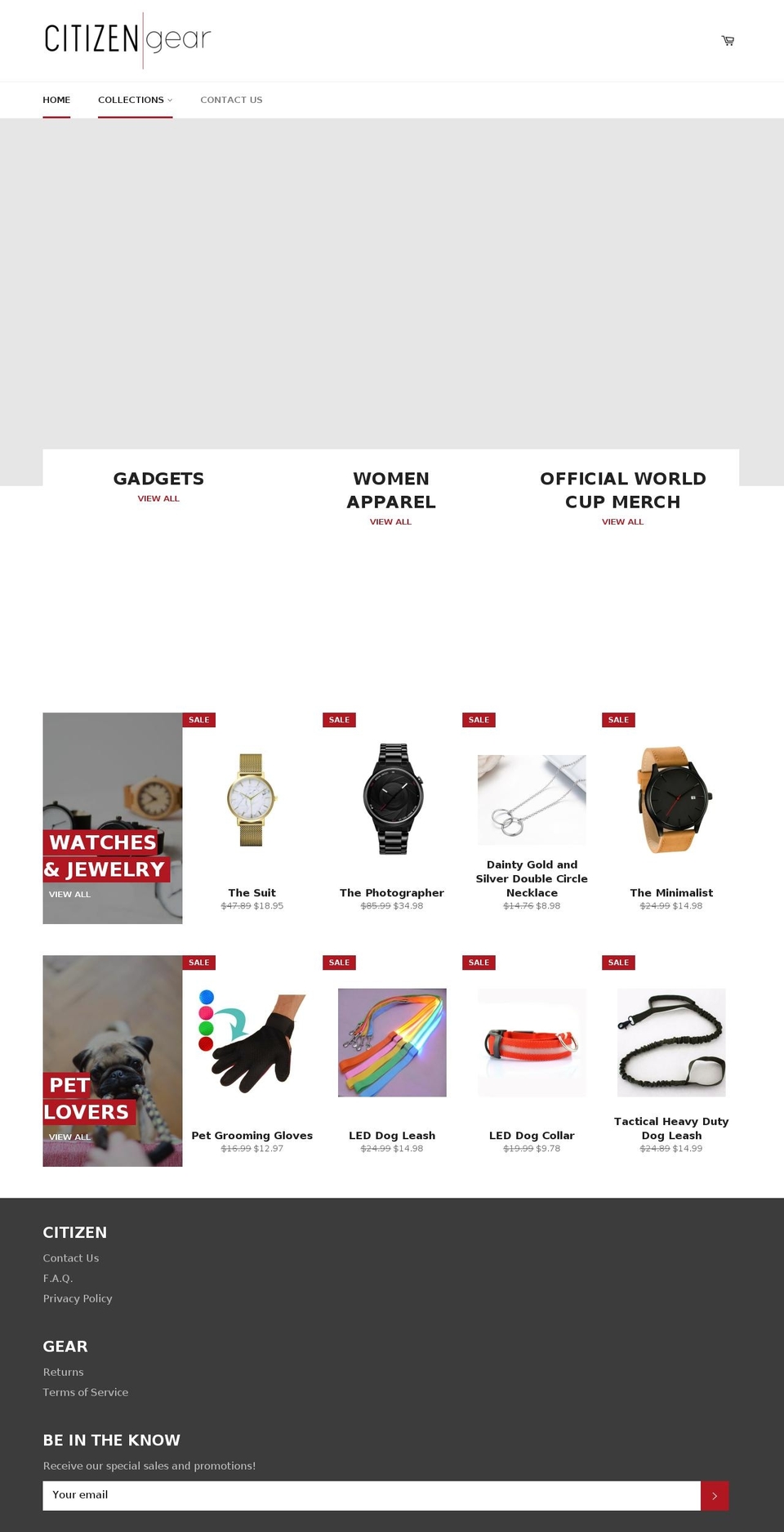 hardlyhandy.com — Shopify storefront screenshot