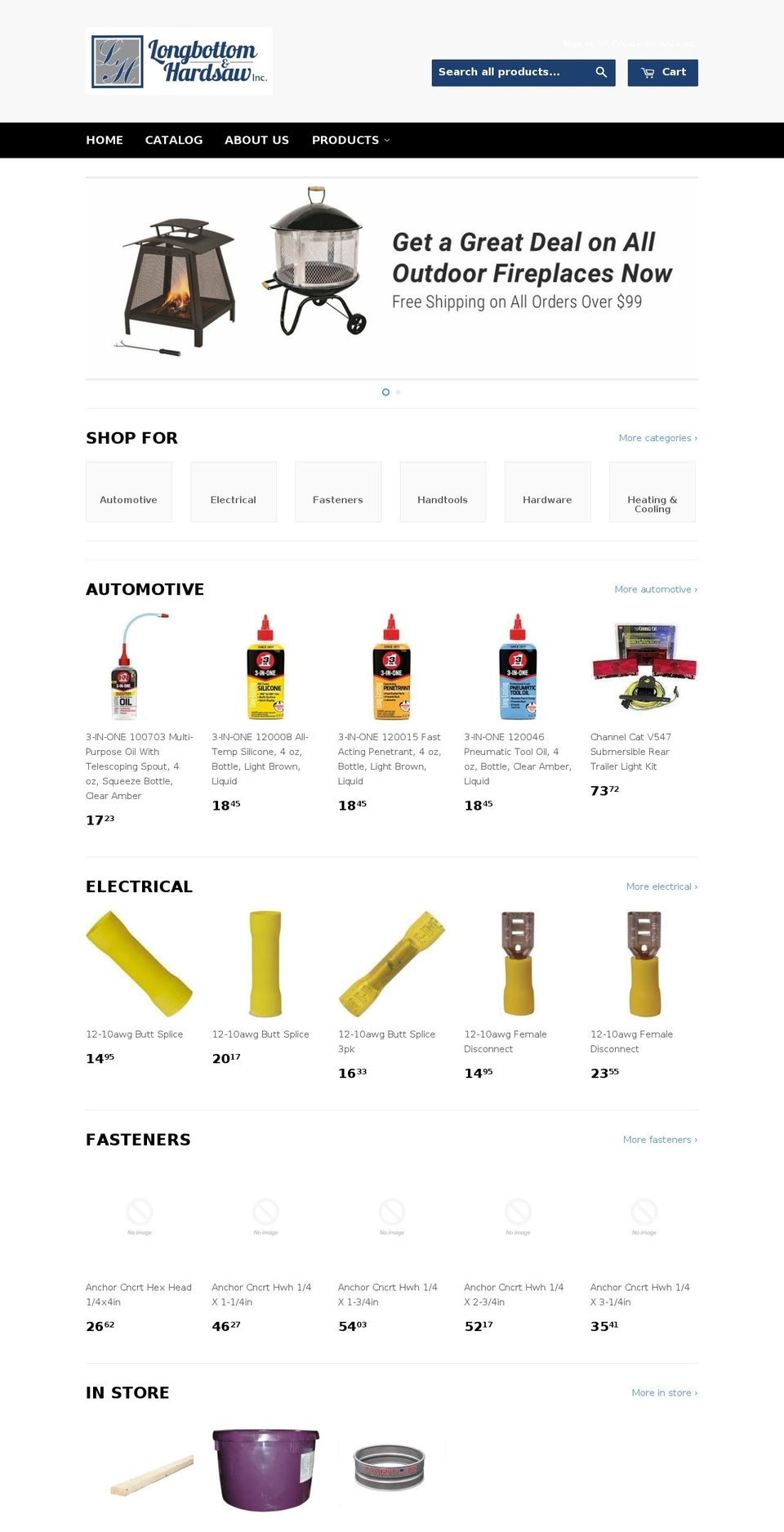 hardsaw.com shopify website screenshot