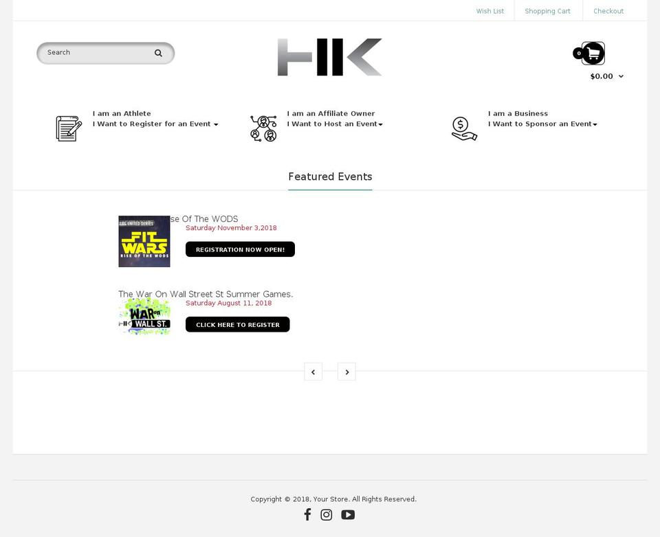 hardtokillathletics.com shopify website screenshot