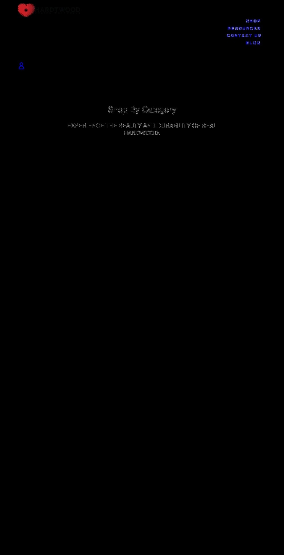 hardtwoodus.com — Shopify storefront screenshot