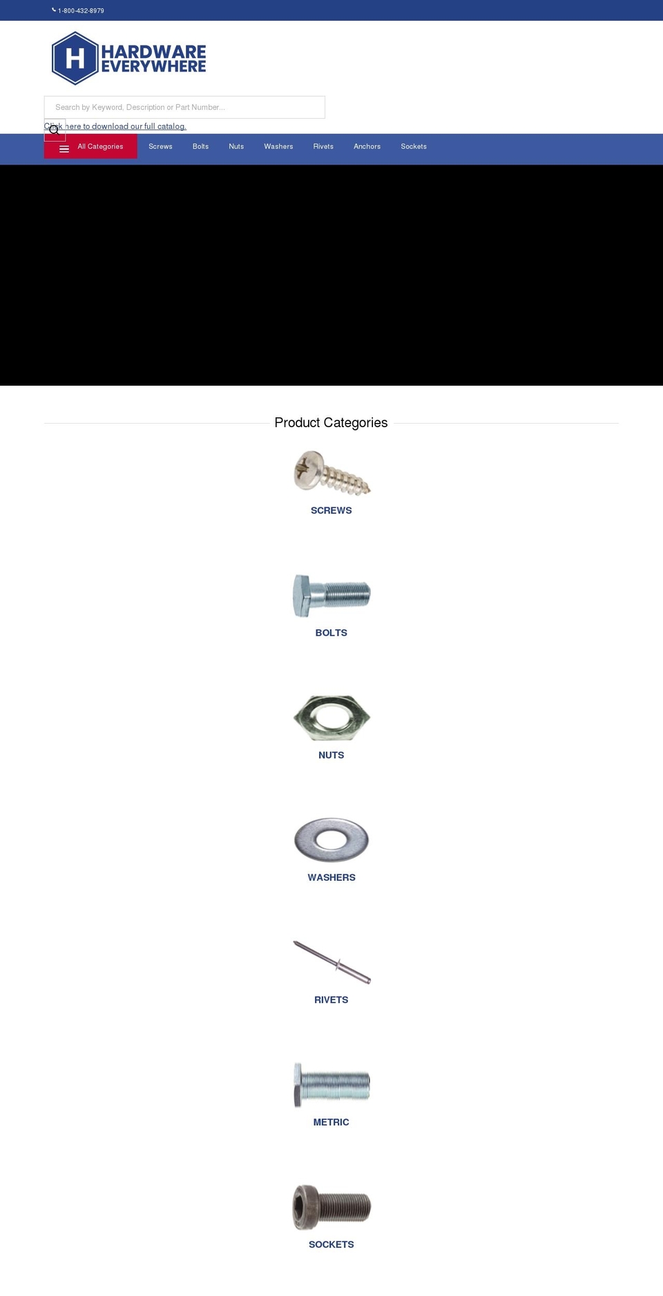 hardware-everywhere.com shopify website screenshot