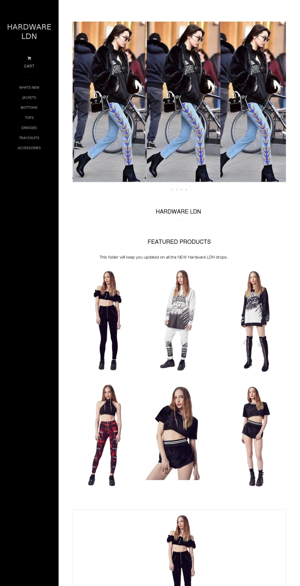 hardwareldnstore.myshopify.com shopify website screenshot