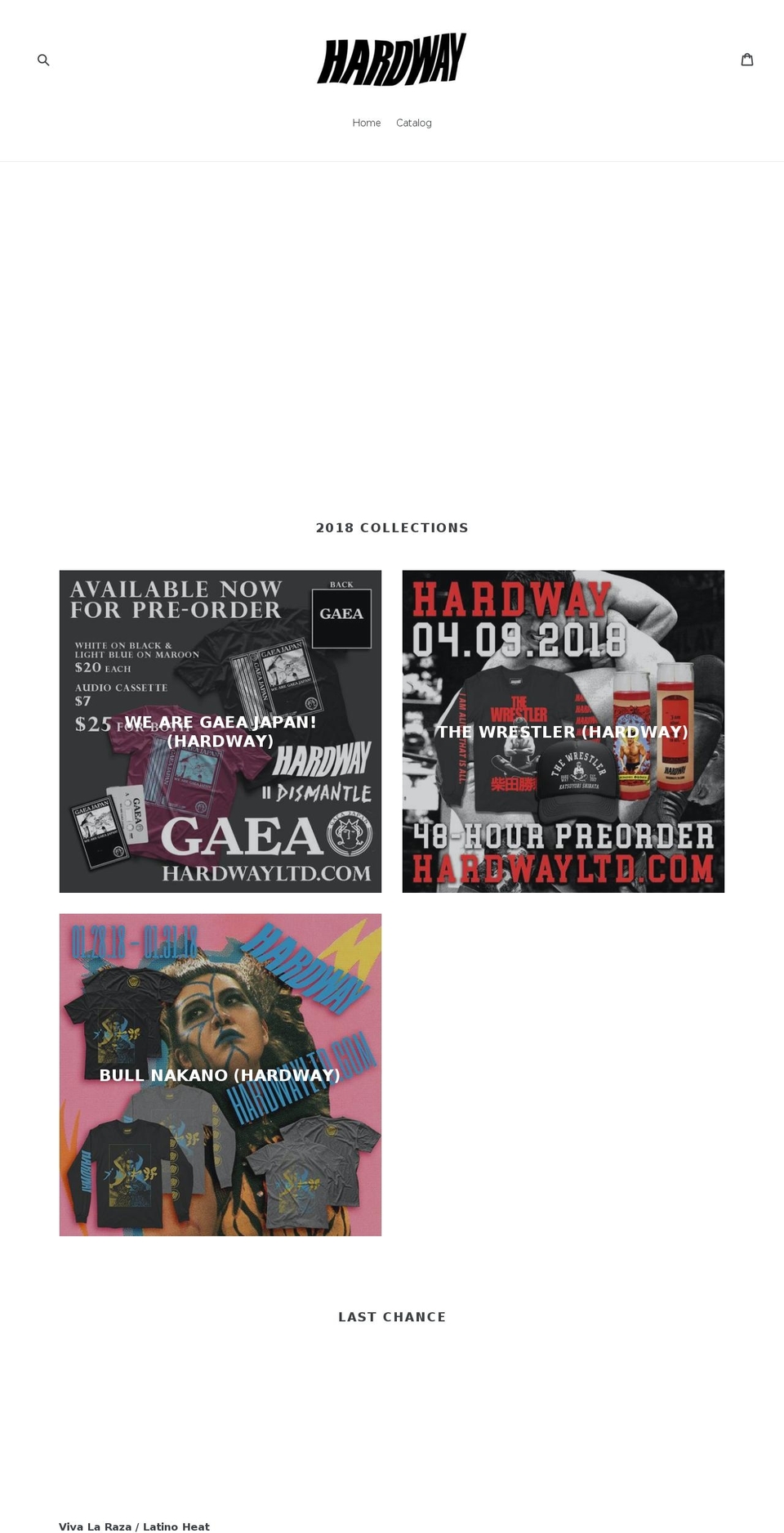 hardwayltd.com shopify website screenshot