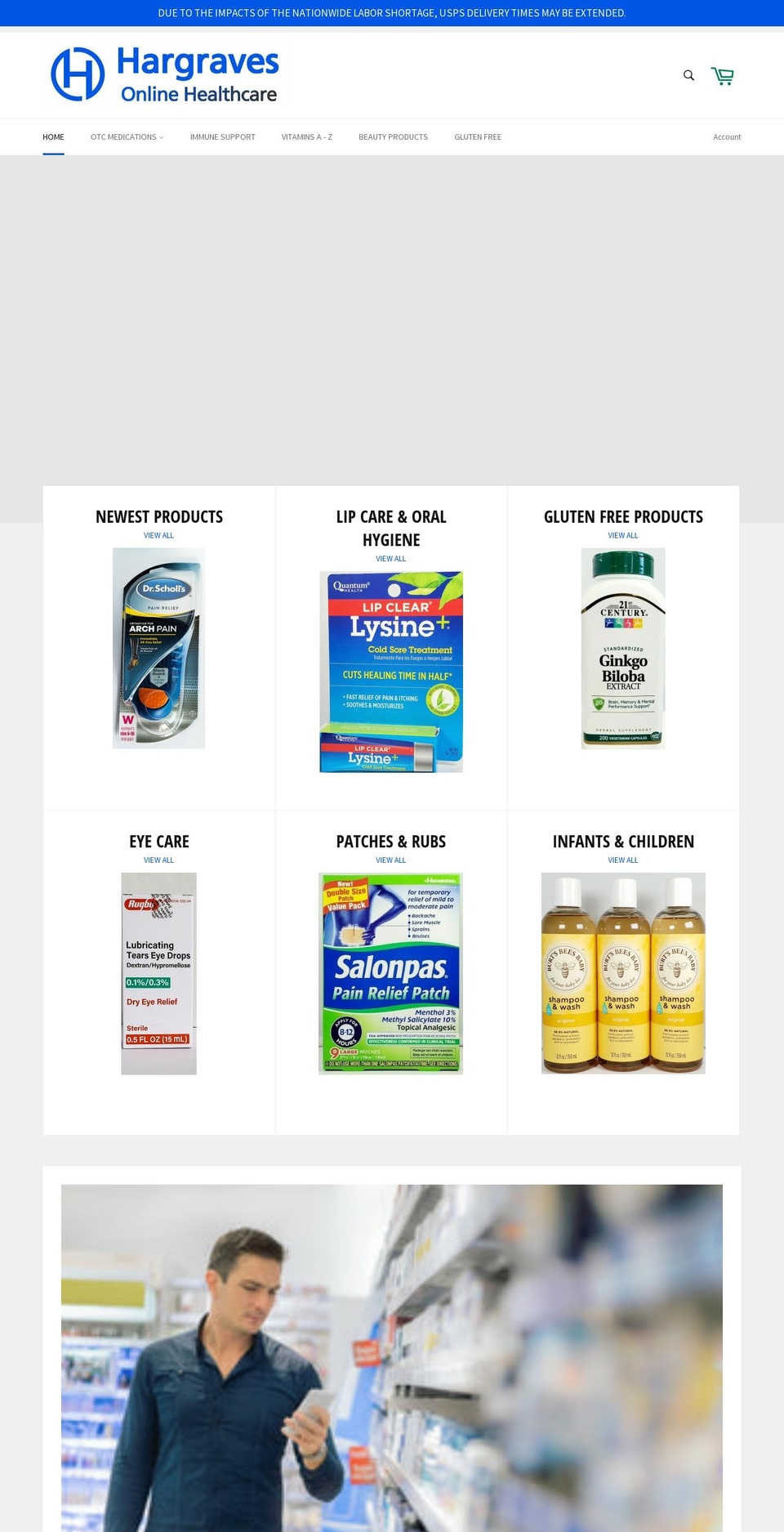 hargravesotc.com shopify website screenshot