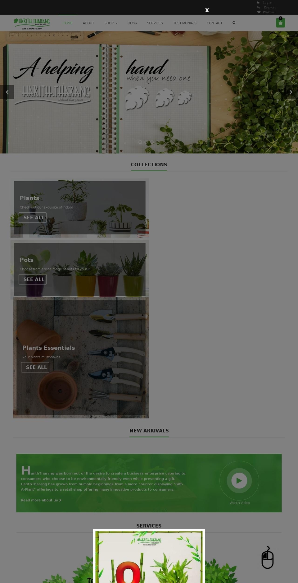 everything06-garden-r98 Shopify theme site example hariththarang.com