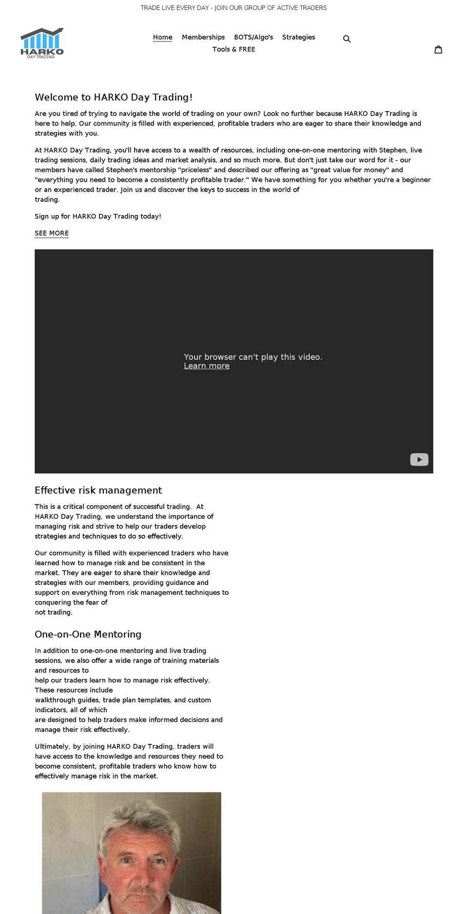 harkoltd.com shopify website screenshot