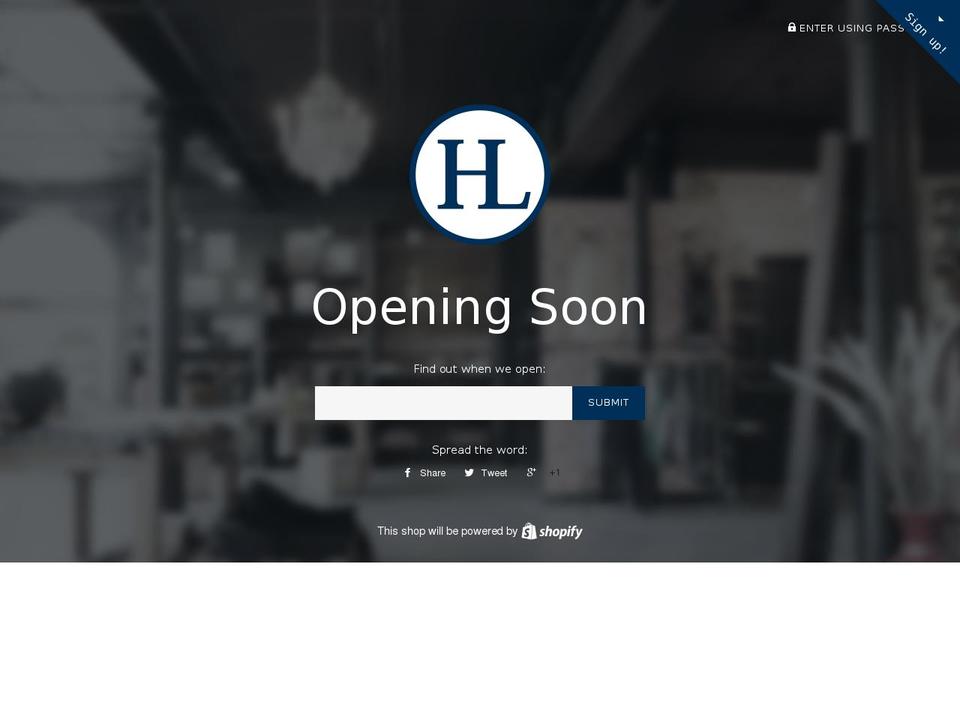 harlestonlinks.com shopify website screenshot