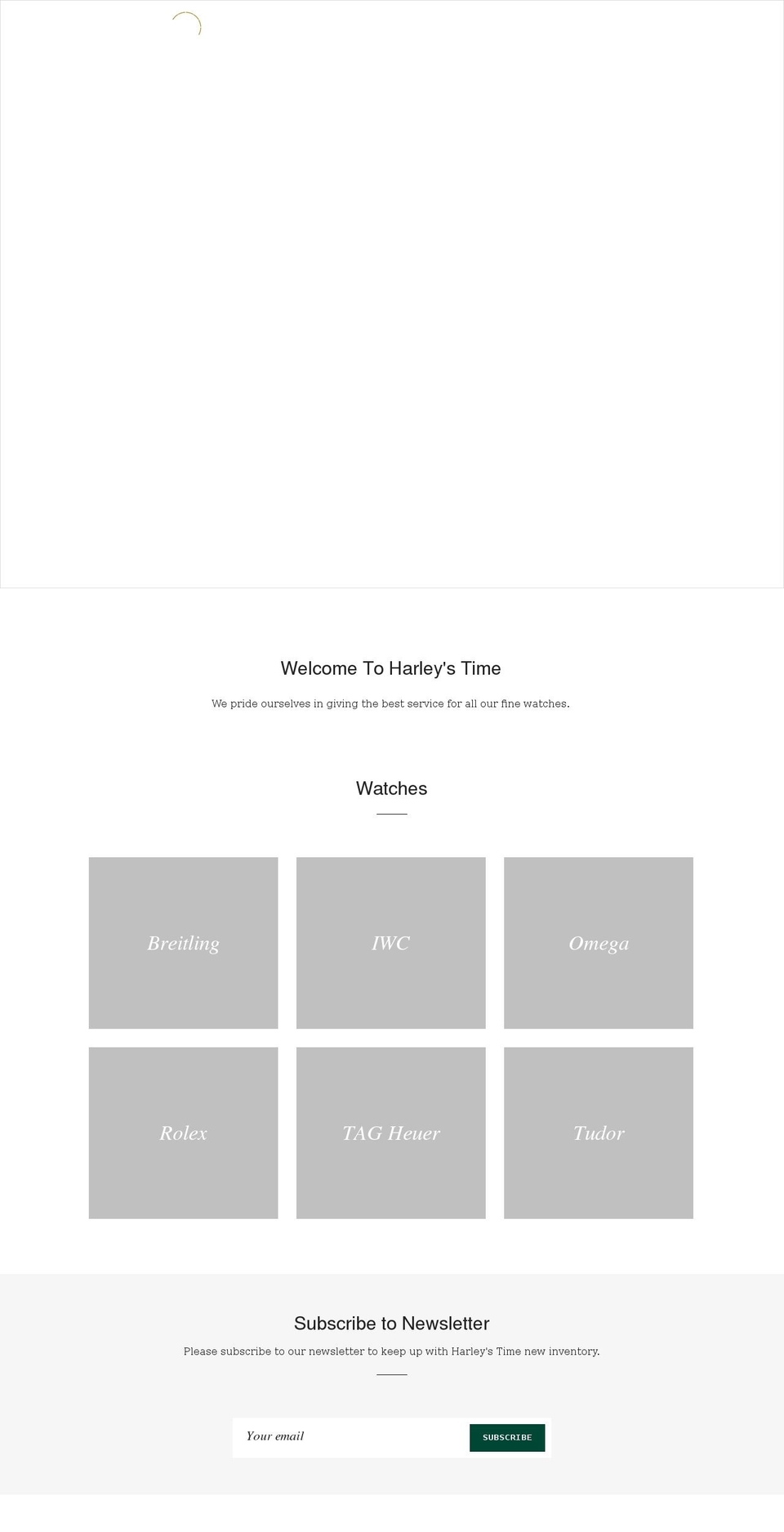 harleystime.com shopify website screenshot