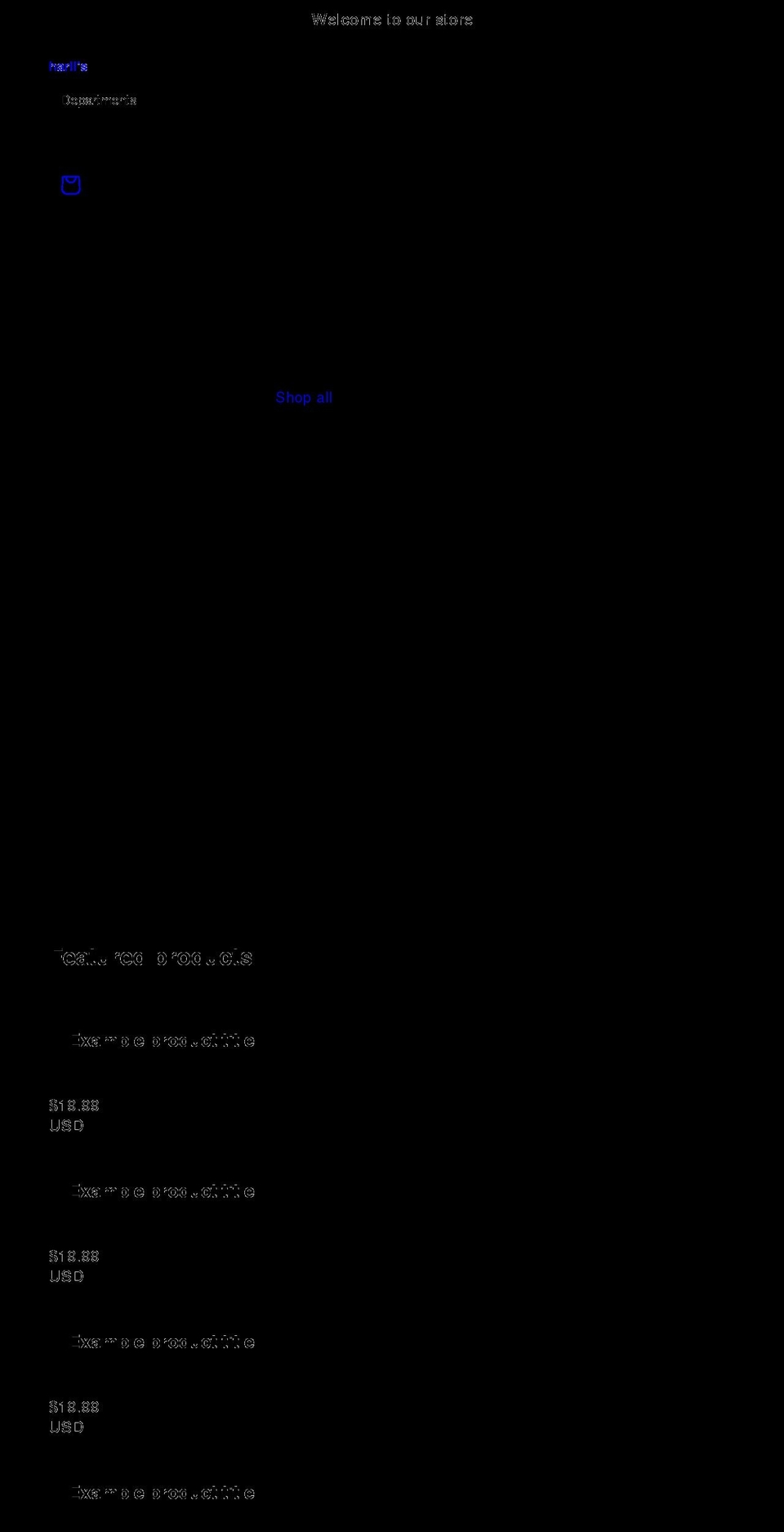 harlls.com — Shopify storefront screenshot