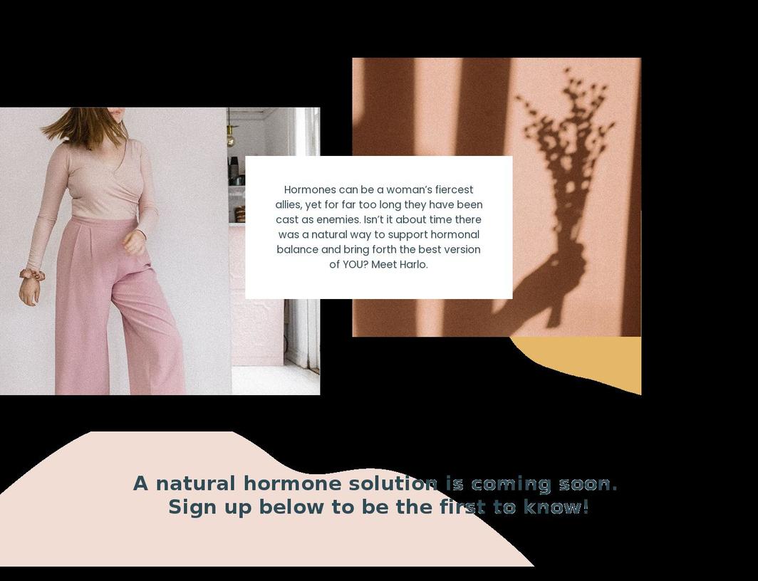 harlohealth.com shopify website screenshot