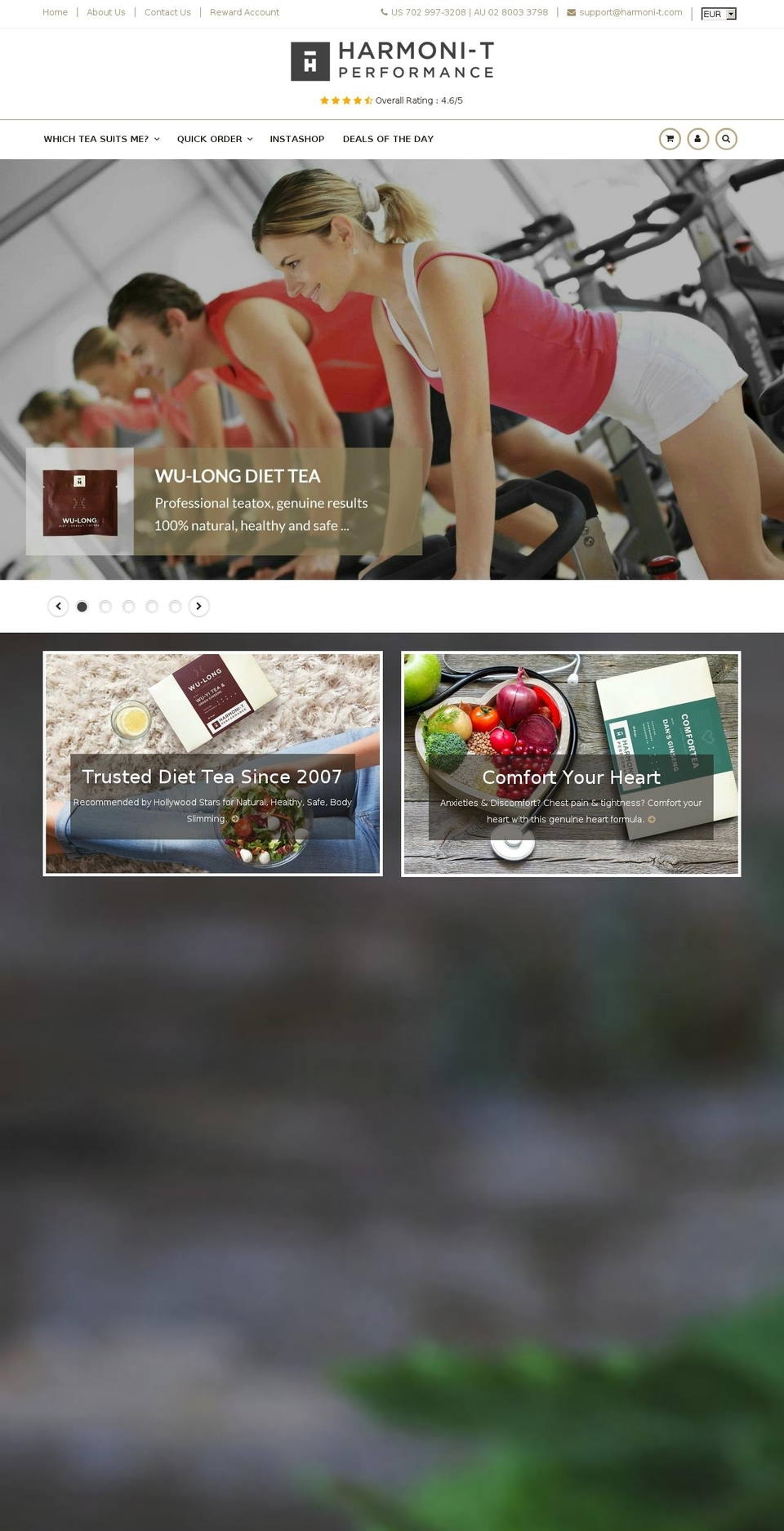 harmoni-t.com — Shopify storefront screenshot