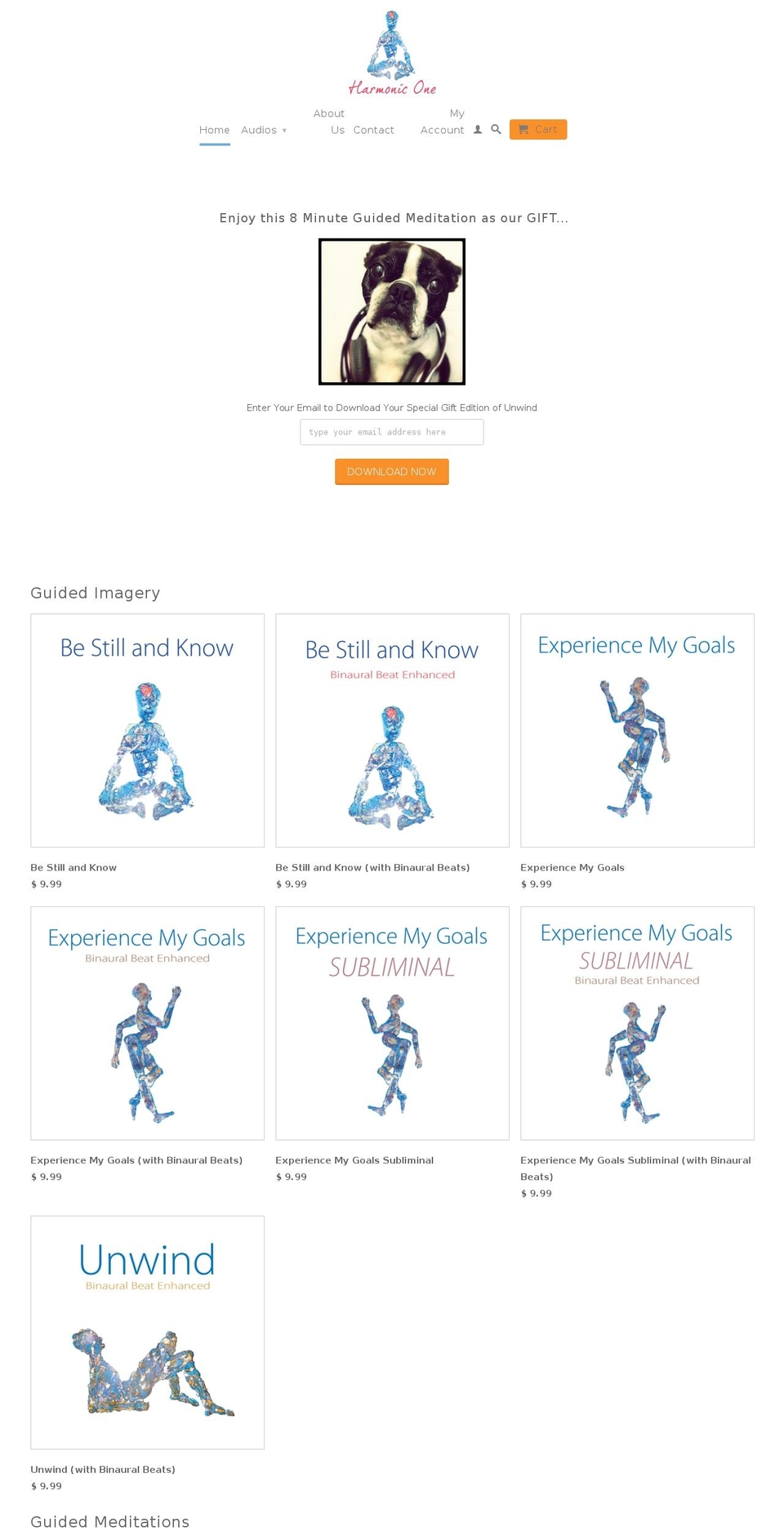 harmonicone.com shopify website screenshot