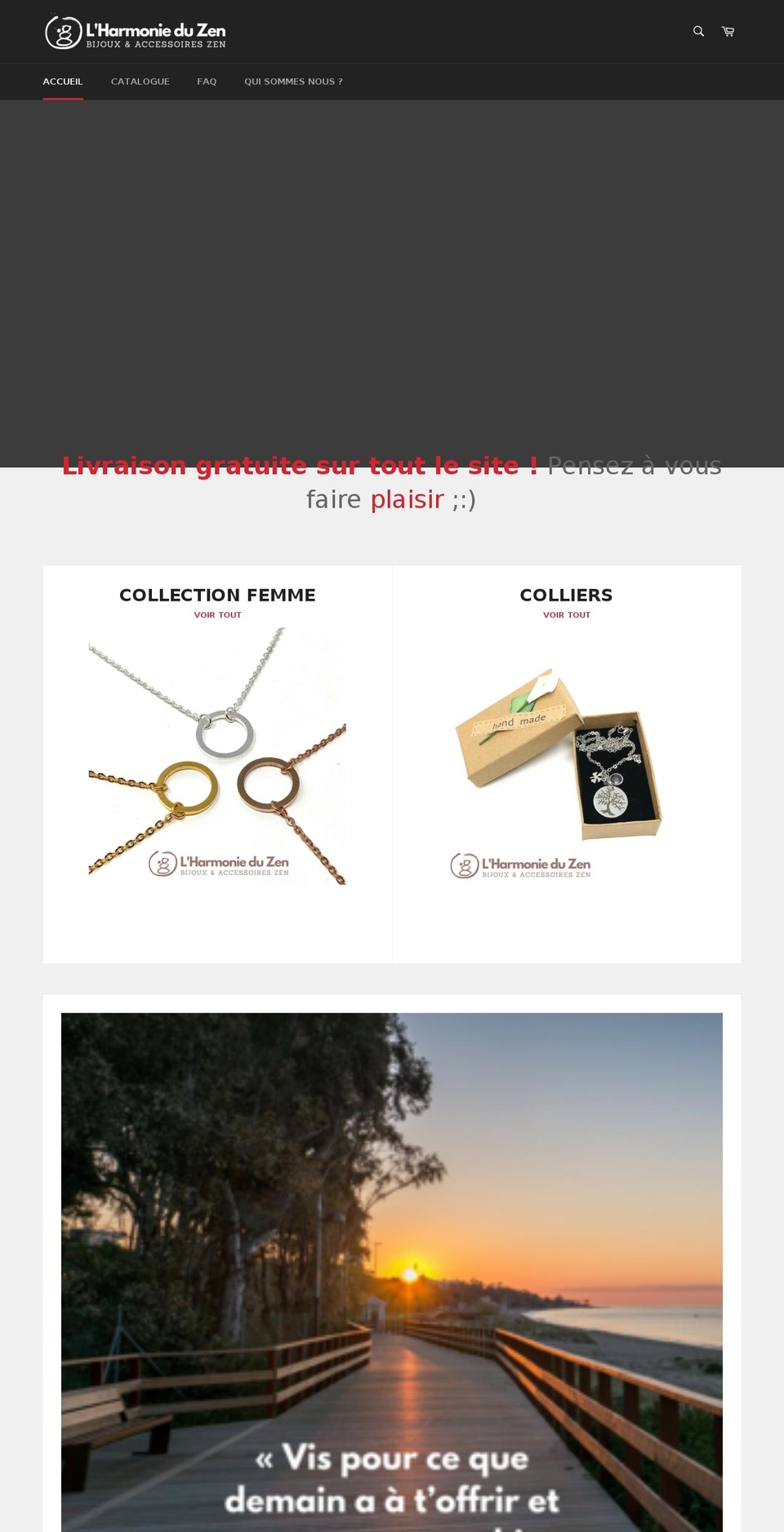 harmonieduzen.com — Shopify storefront screenshot