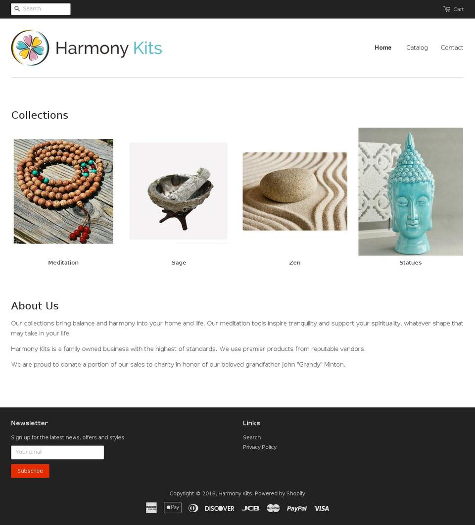 harmonykit.com — Shopify storefront screenshot