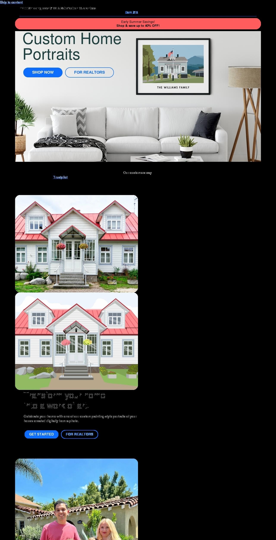 haroldhome.co shopify website screenshot