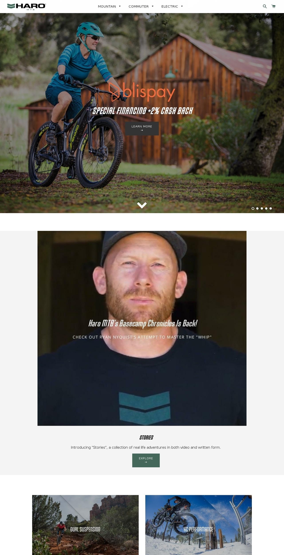 haromtb.com — Shopify storefront screenshot