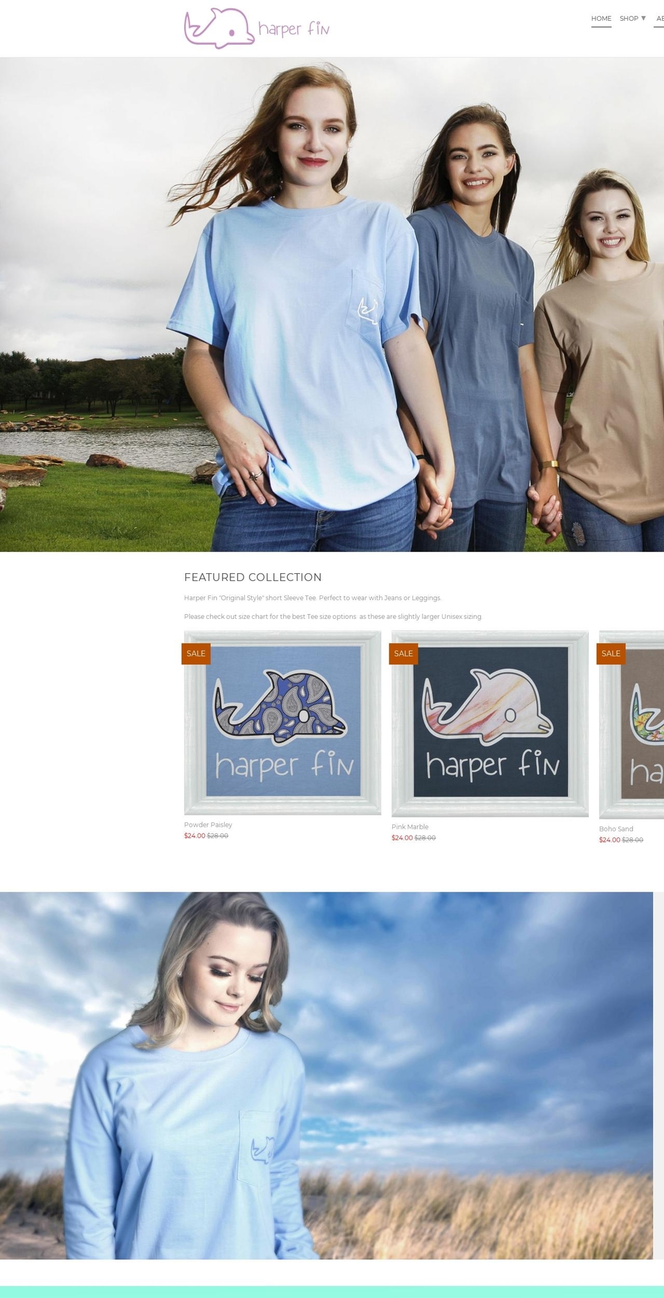 harperfin.com — Shopify storefront screenshot