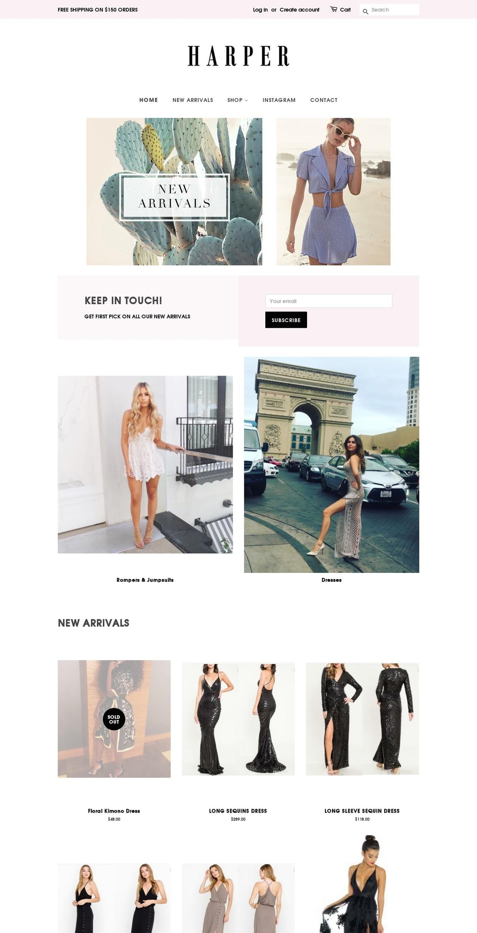 harperlook.com — Shopify storefront screenshot