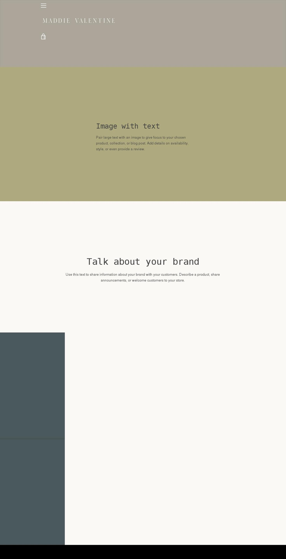 harpermavenshop.com — Shopify storefront screenshot
