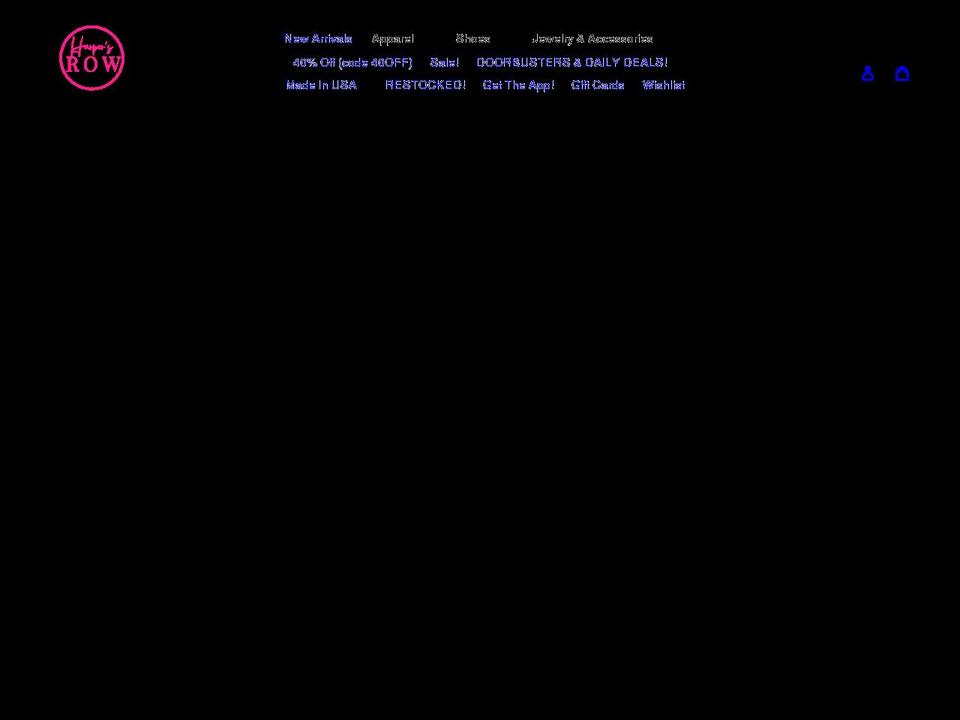 harpersrow.com — Shopify storefront screenshot