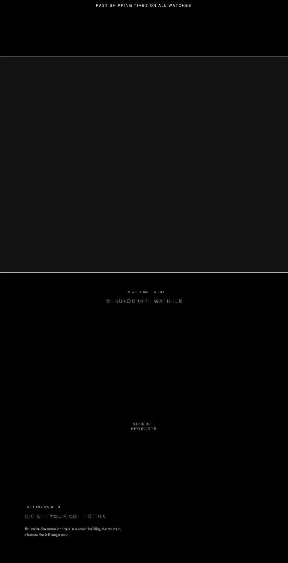 harrisonwatches.com shopify website screenshot