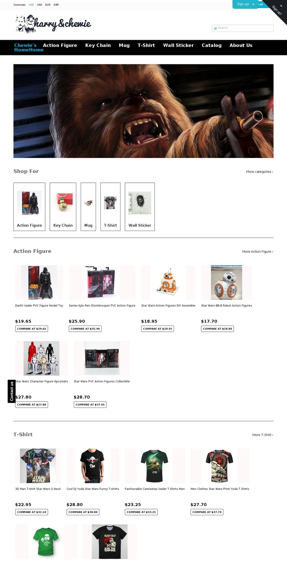 extreme-theme-updated Shopify theme site example harryalsochewie.com