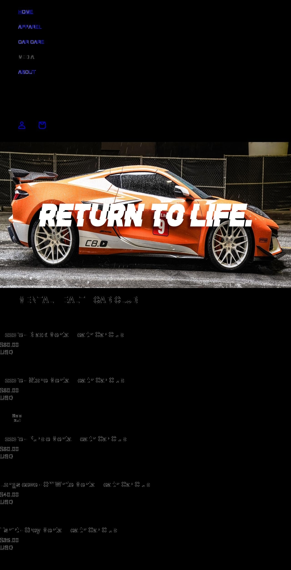 hartfordltd.com shopify website screenshot