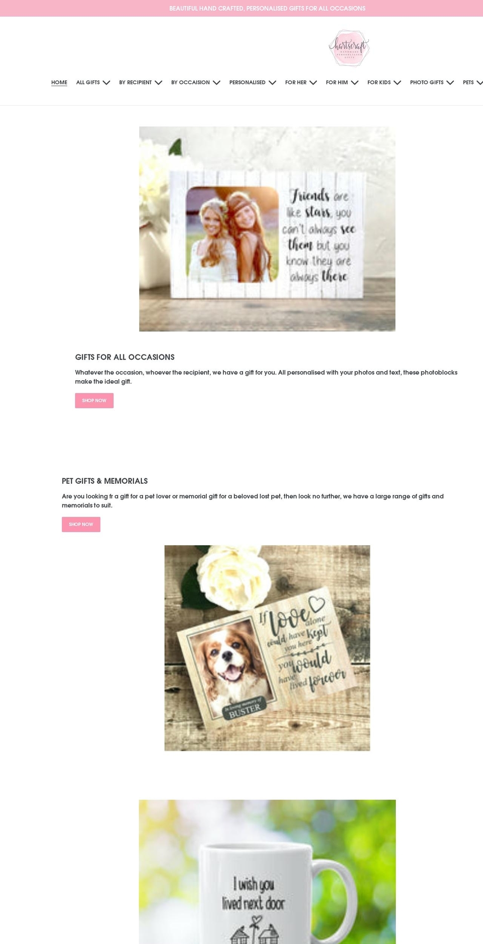 hartscraft.com shopify website screenshot