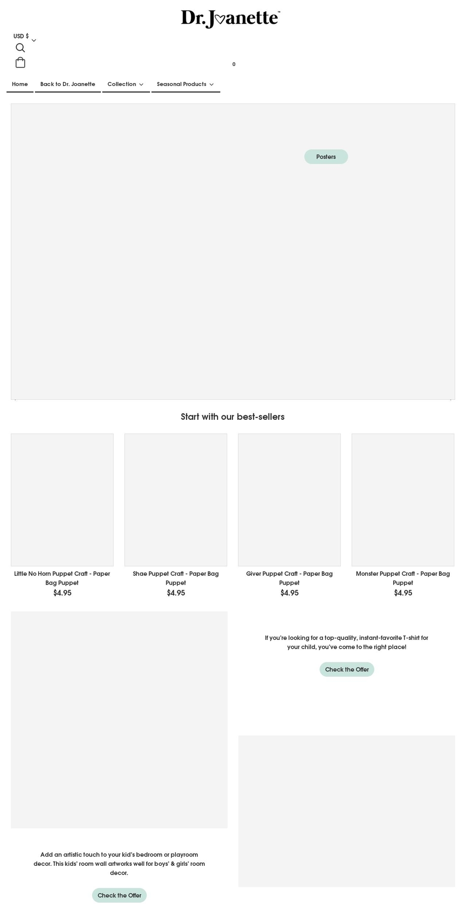 hartslight.myshopify.com shopify website screenshot