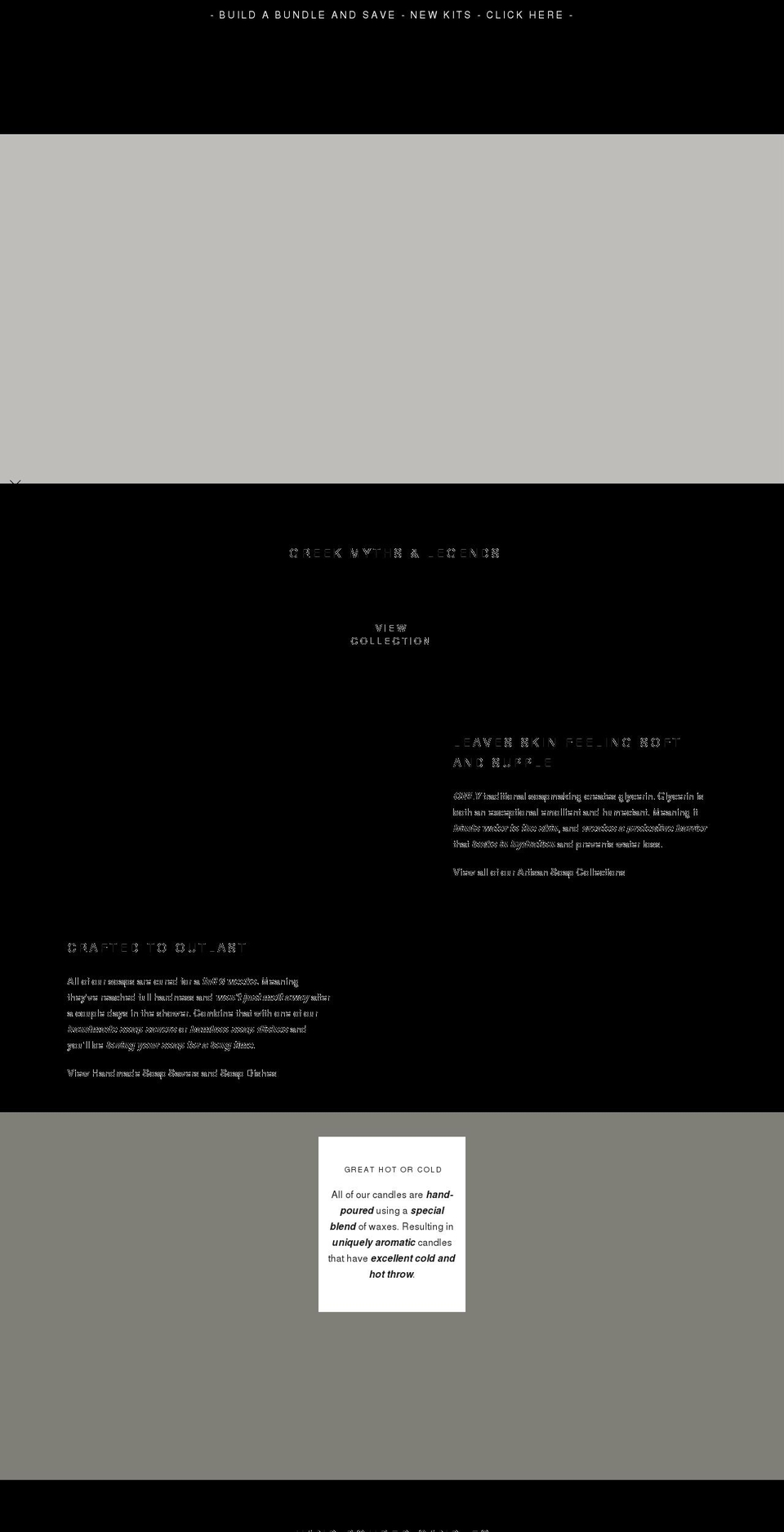 harvest-soaps.com shopify website screenshot