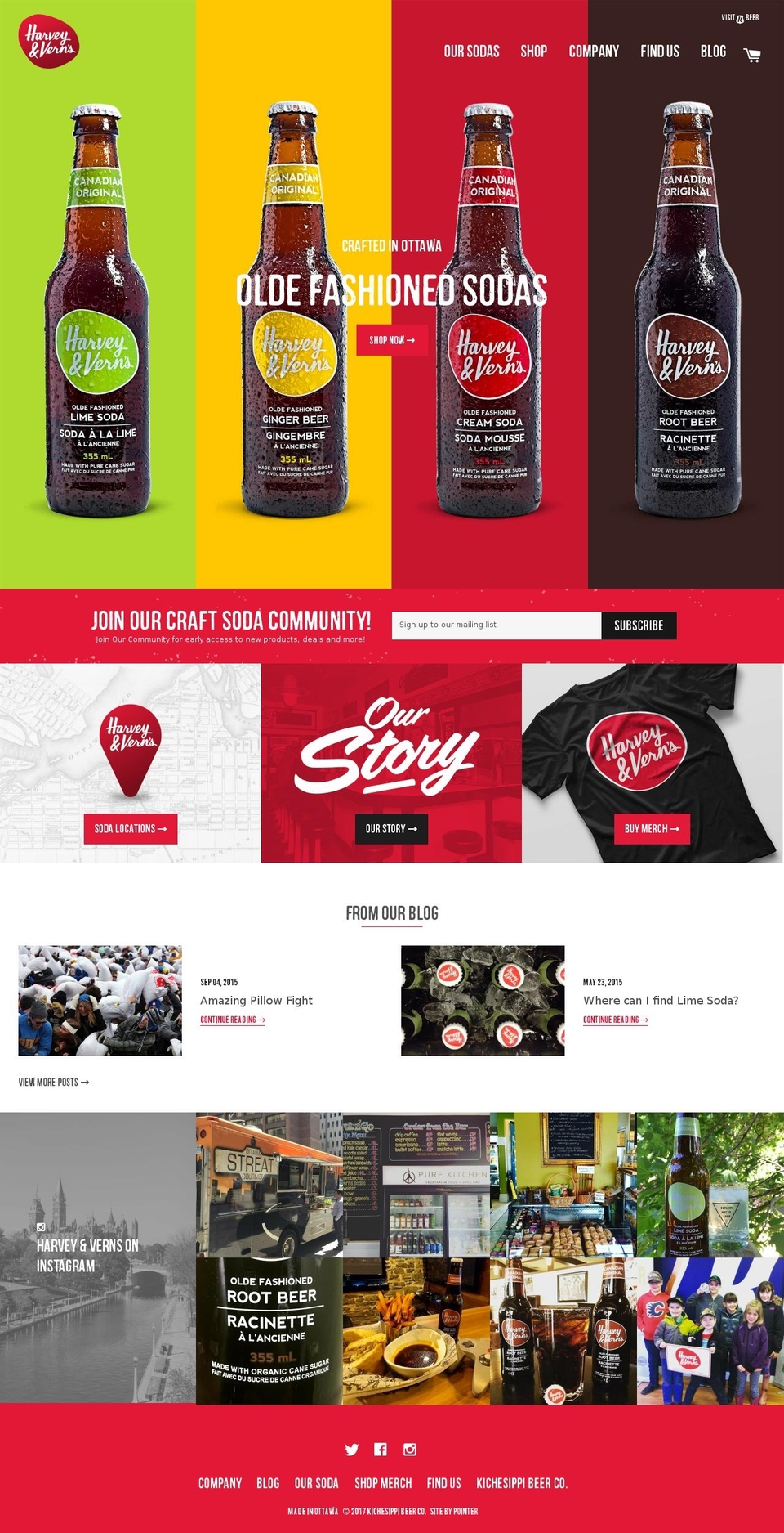 timber-master Shopify theme site example harveyandverns.com