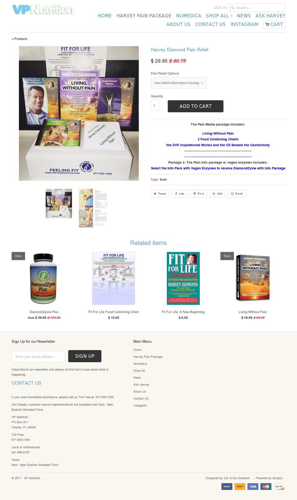 harveydiamond.com shopify website screenshot