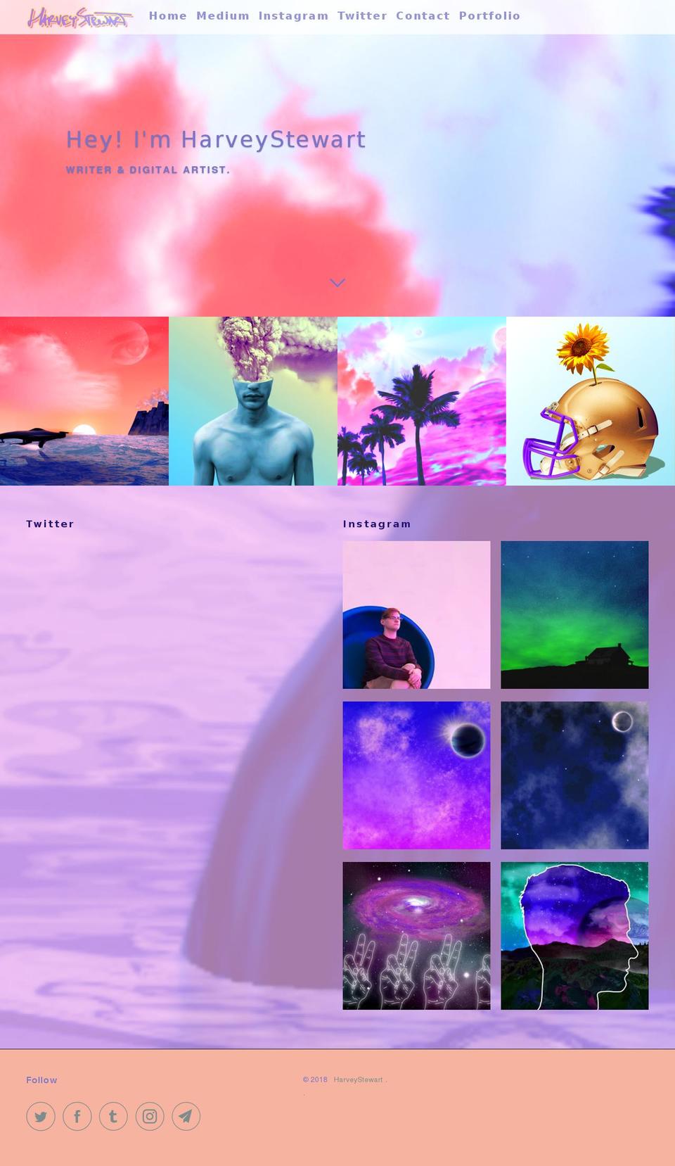 harveystewartmusic.com — Shopify storefront screenshot
