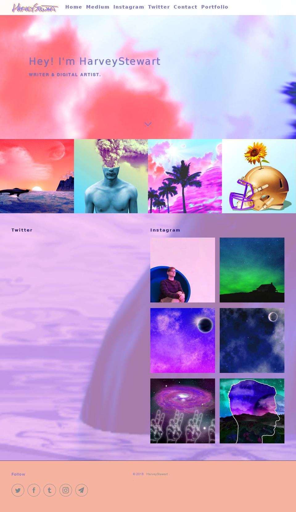 harveystewartphotography.com — Shopify storefront screenshot