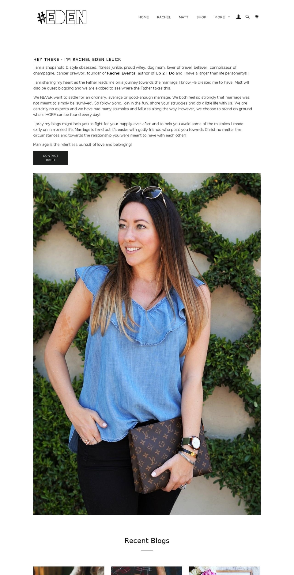 hashtageden.com — Shopify storefront screenshot