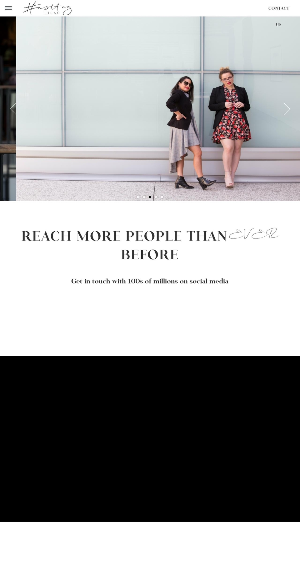 hashtaglilac.com — Shopify storefront screenshot