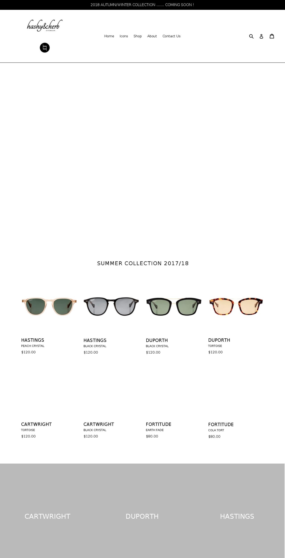 hashyandherb.com.au shopify website screenshot