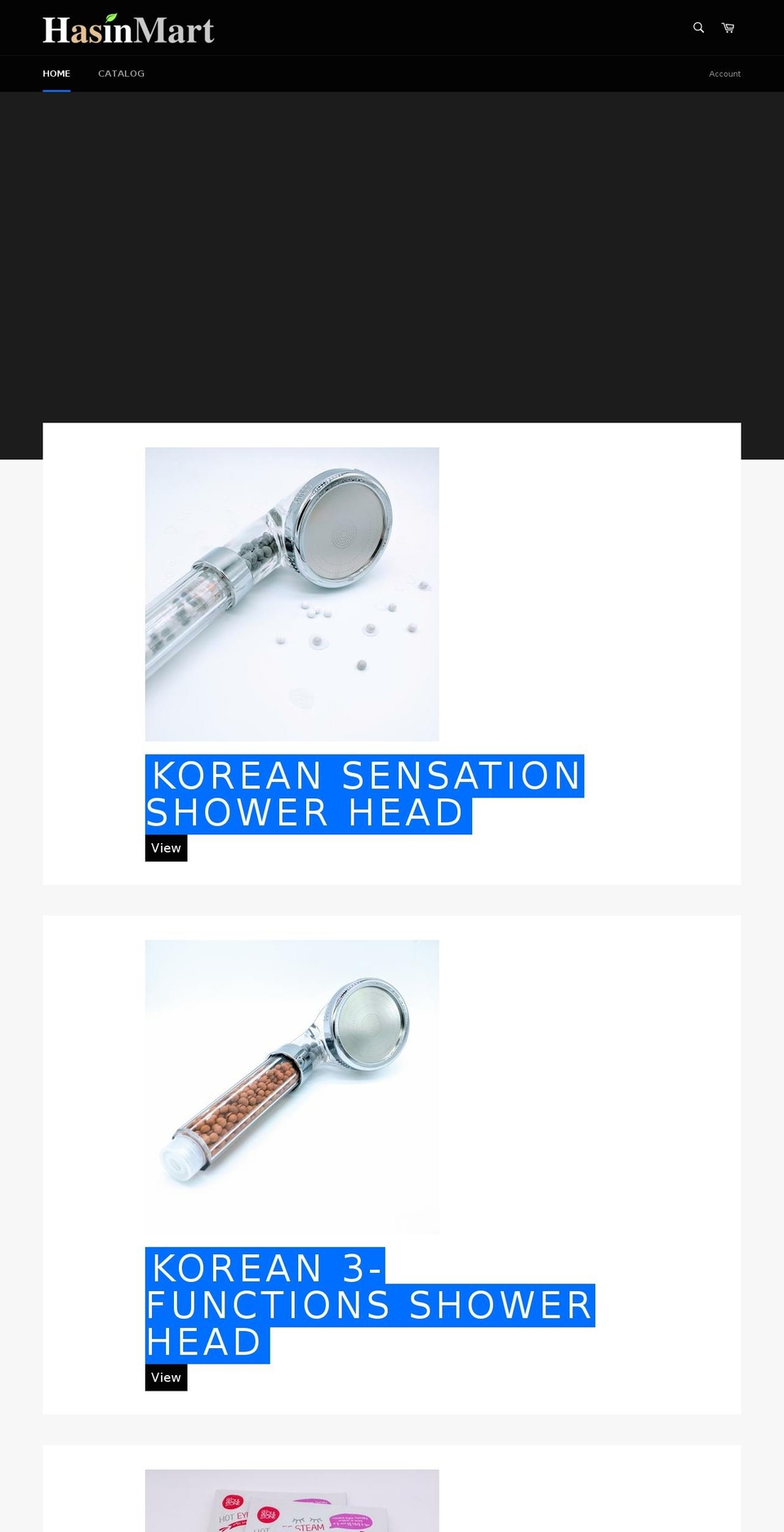 hasinmart.com — Shopify storefront screenshot