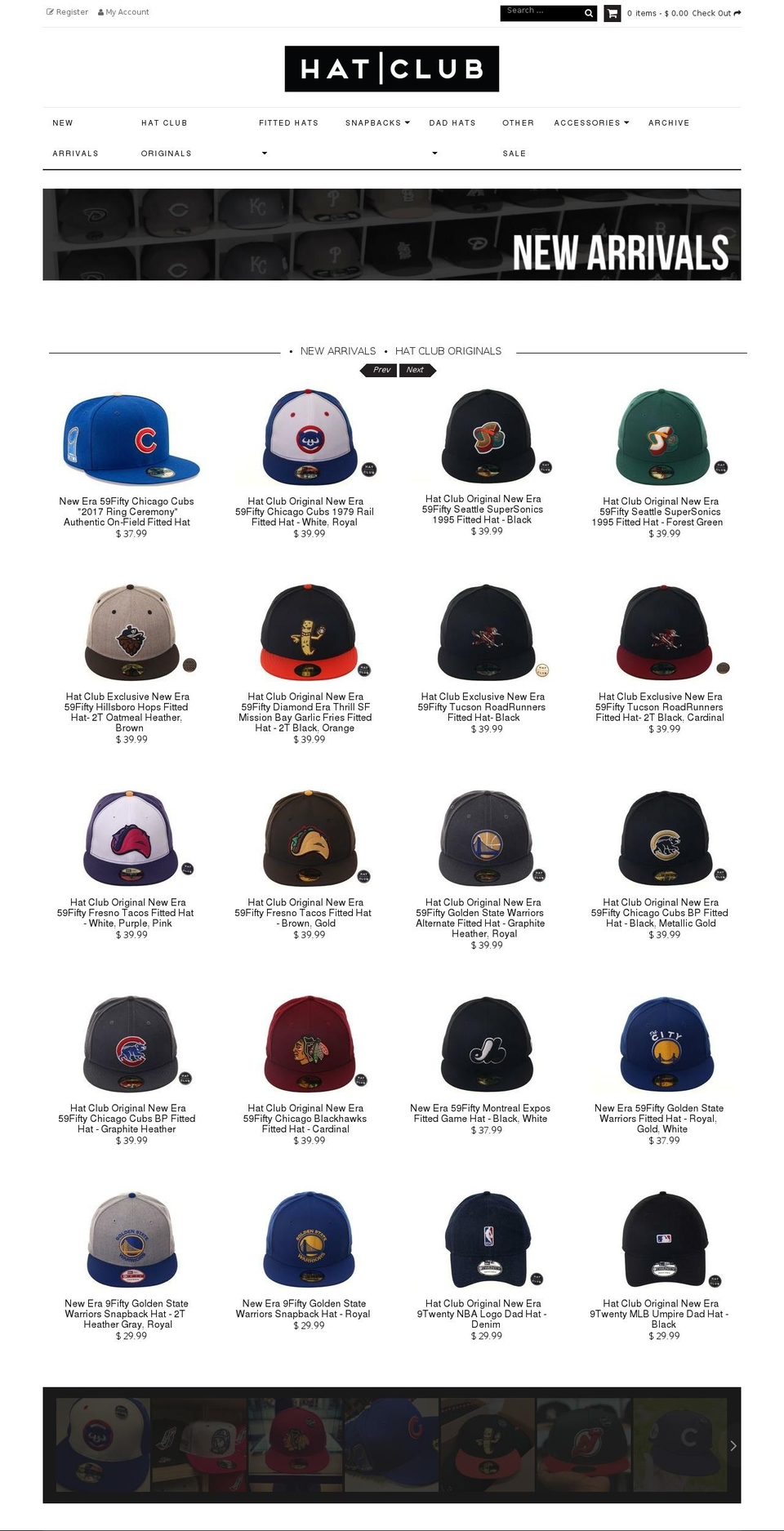 HC Theme - Soldout Swatches - 05\/27\/16 [Plus] Shopify theme site example hat-club.info