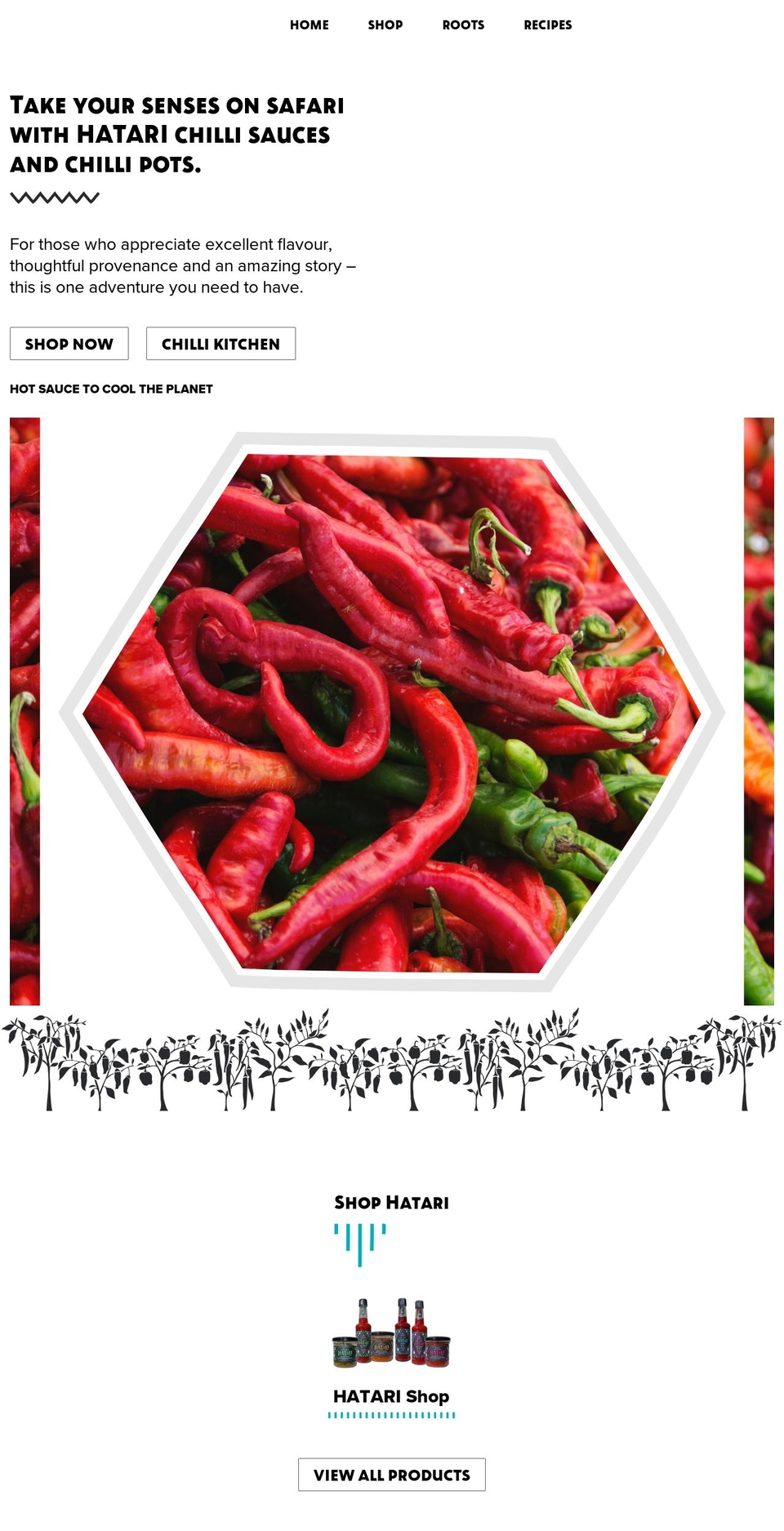 hatari.co.uk shopify website screenshot