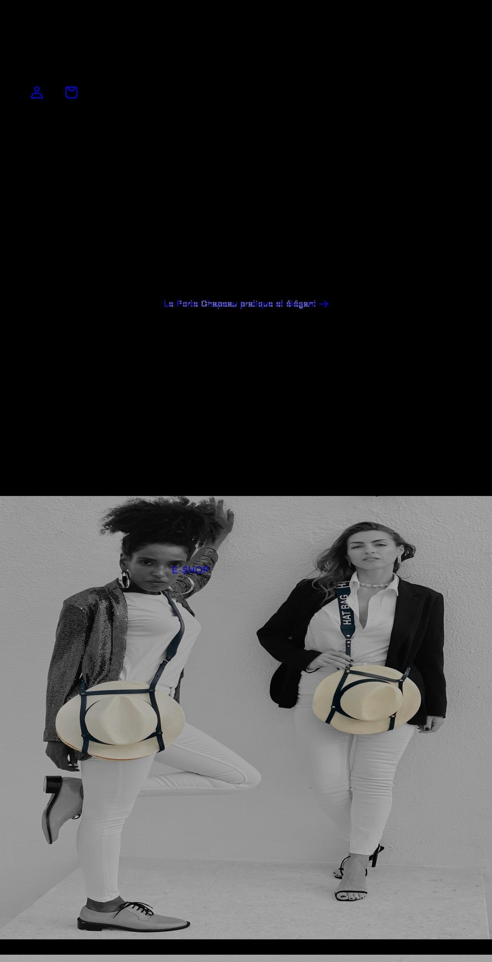 hatbagparis.com shopify website screenshot