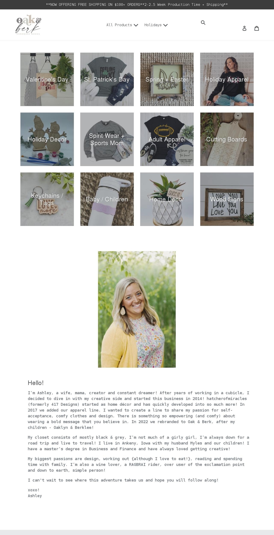 hatcherofmiracles.com shopify website screenshot
