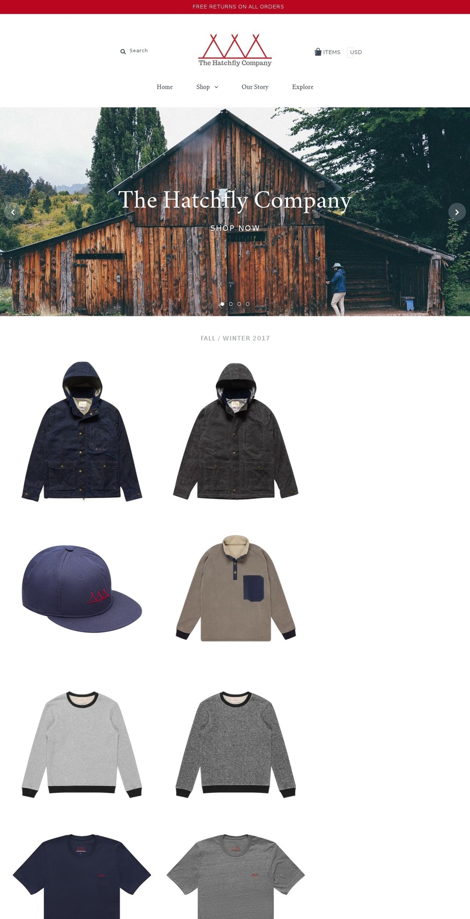 hatchfly.co shopify website screenshot