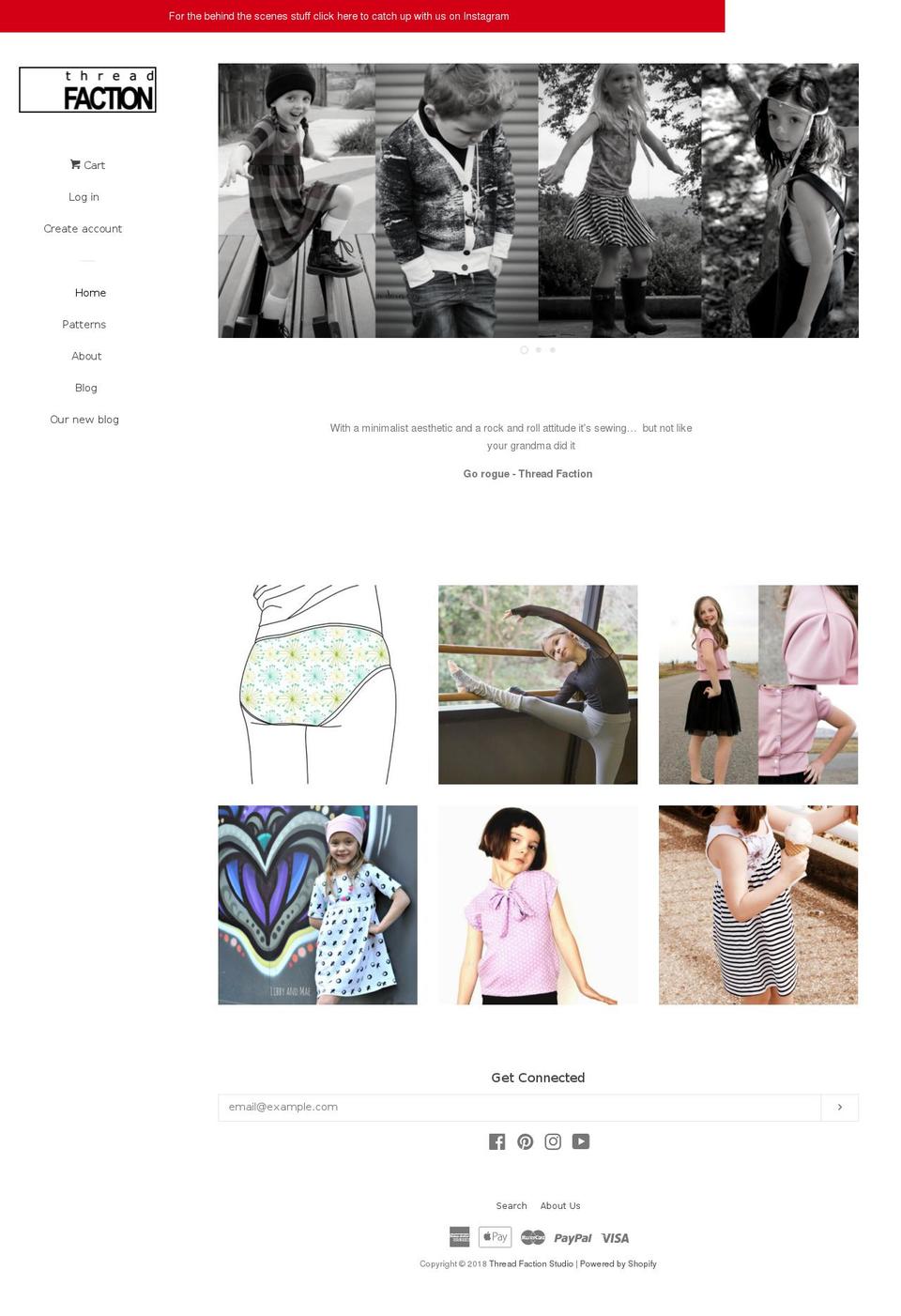 hatchlings-patterns.com — Shopify storefront screenshot