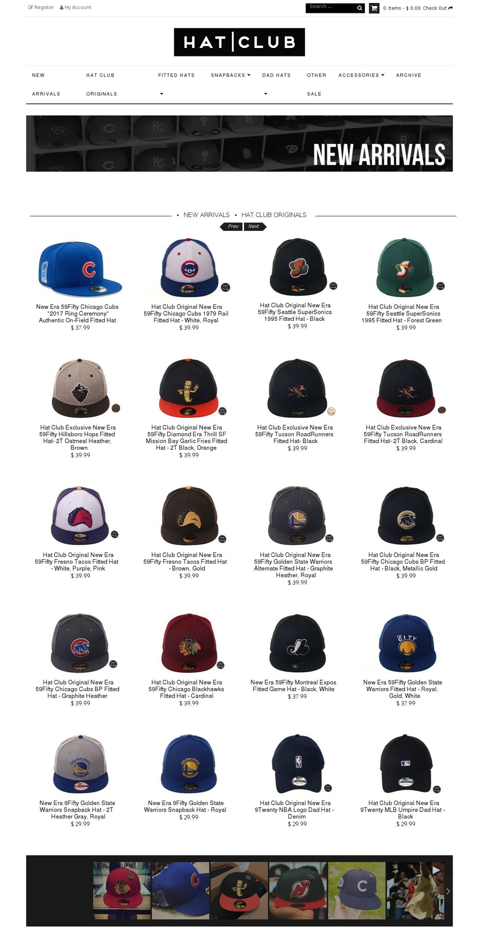 HC Theme - Soldout Swatches - 05\/27\/16 [Plus] Shopify theme site example hatclub.net